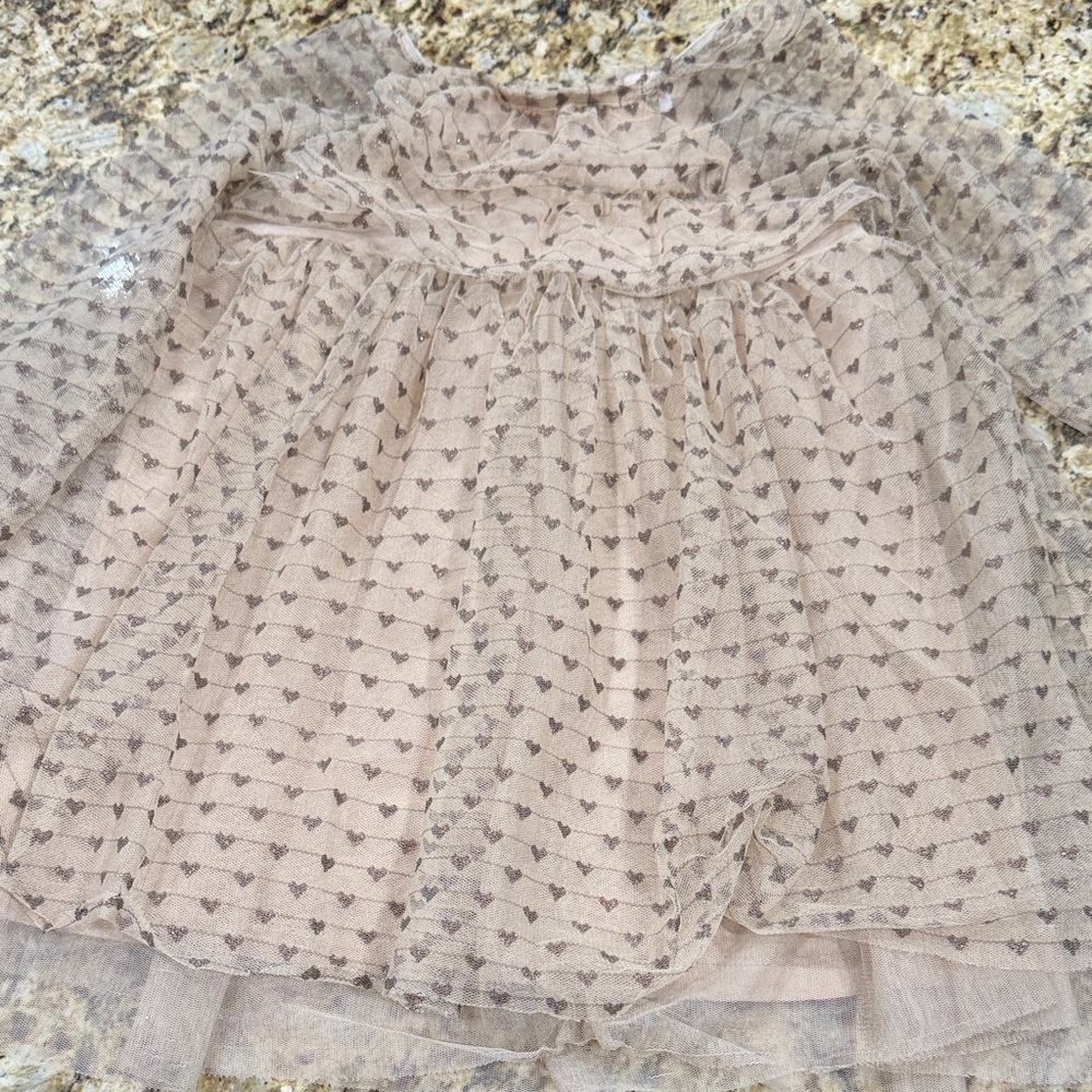 Zara Heart Patterned dress
